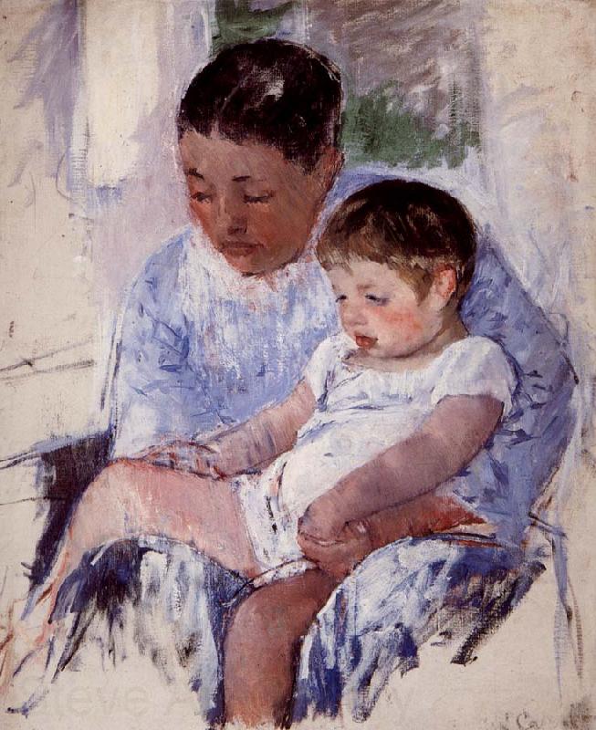 Mary Cassatt Mother and her child France oil painting art